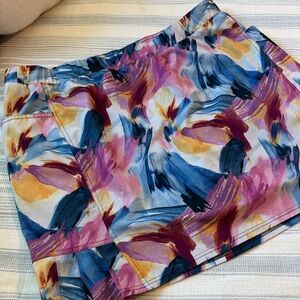 Chico's Multicolor Artistic Skort